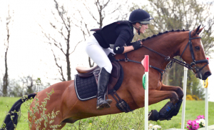 Felicity Ward (The Illusionist) on their way to winning the O/CNC2* class at Kilguilkey, April 2014 (Photo: Tadhg Ryan)